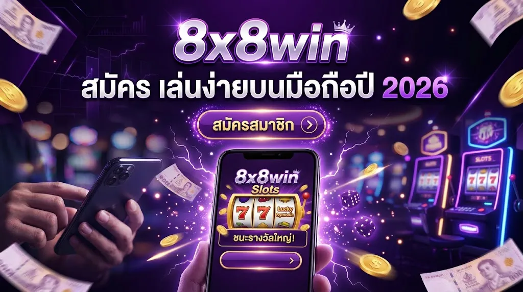 8x8win สมัคร เล่นง่ายบนมือถือปี 2026